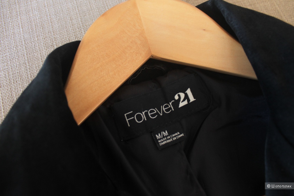 Замшевая куртка-косуха Forever 21