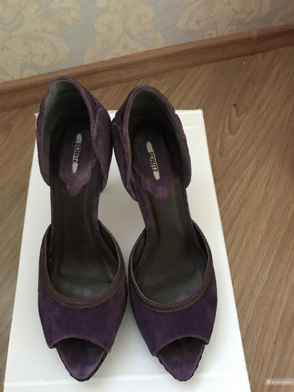 Туфли женские замшевые SCHUTZ, 36 размер
