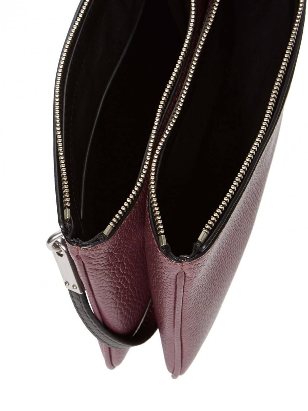 Сумка кроссбоди Marc by Marc Jacobs, модель Ligero Double Percy Leather Crossbody, бордо