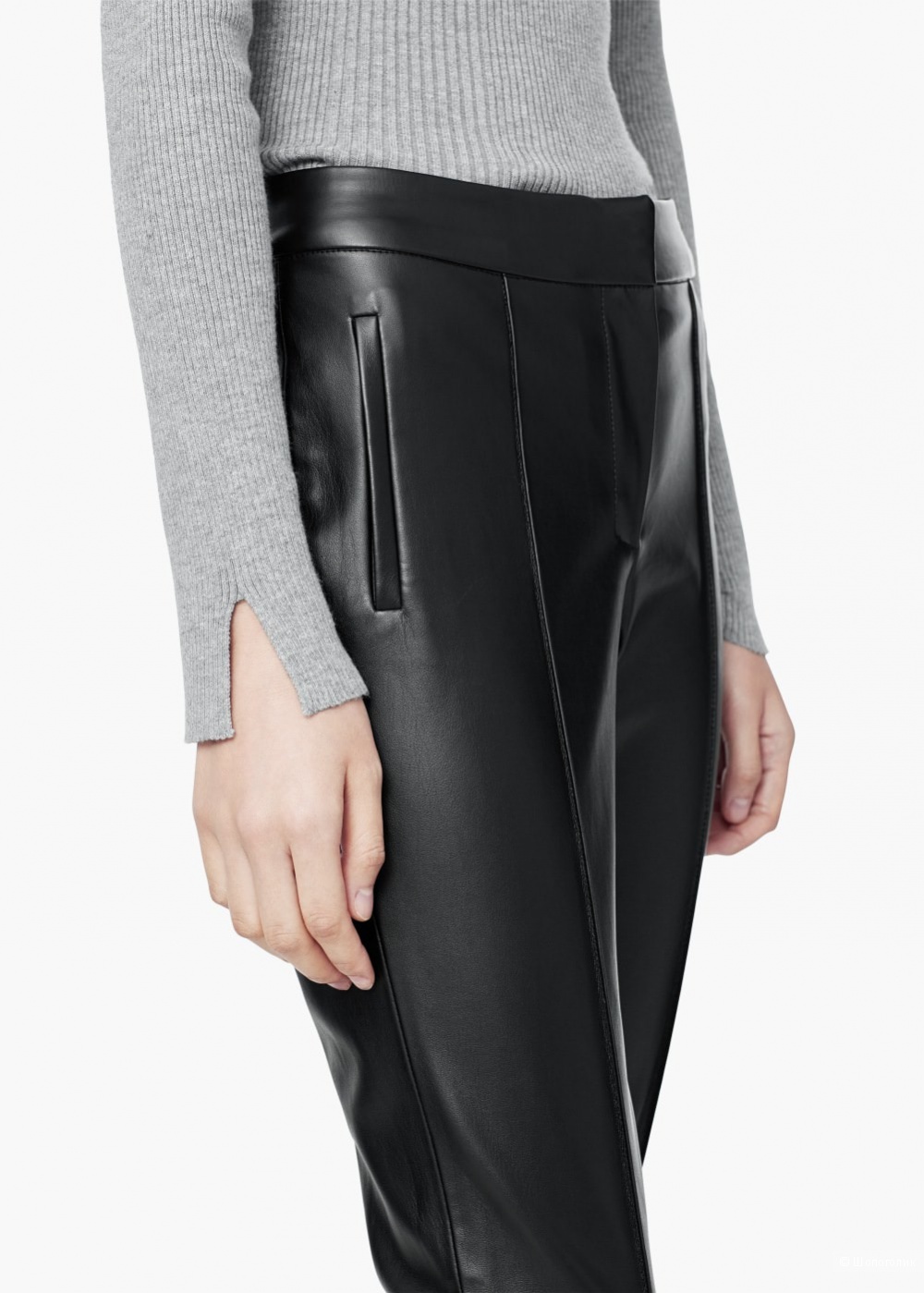 Новые Брюки Mango под кожу 46 - 48р.