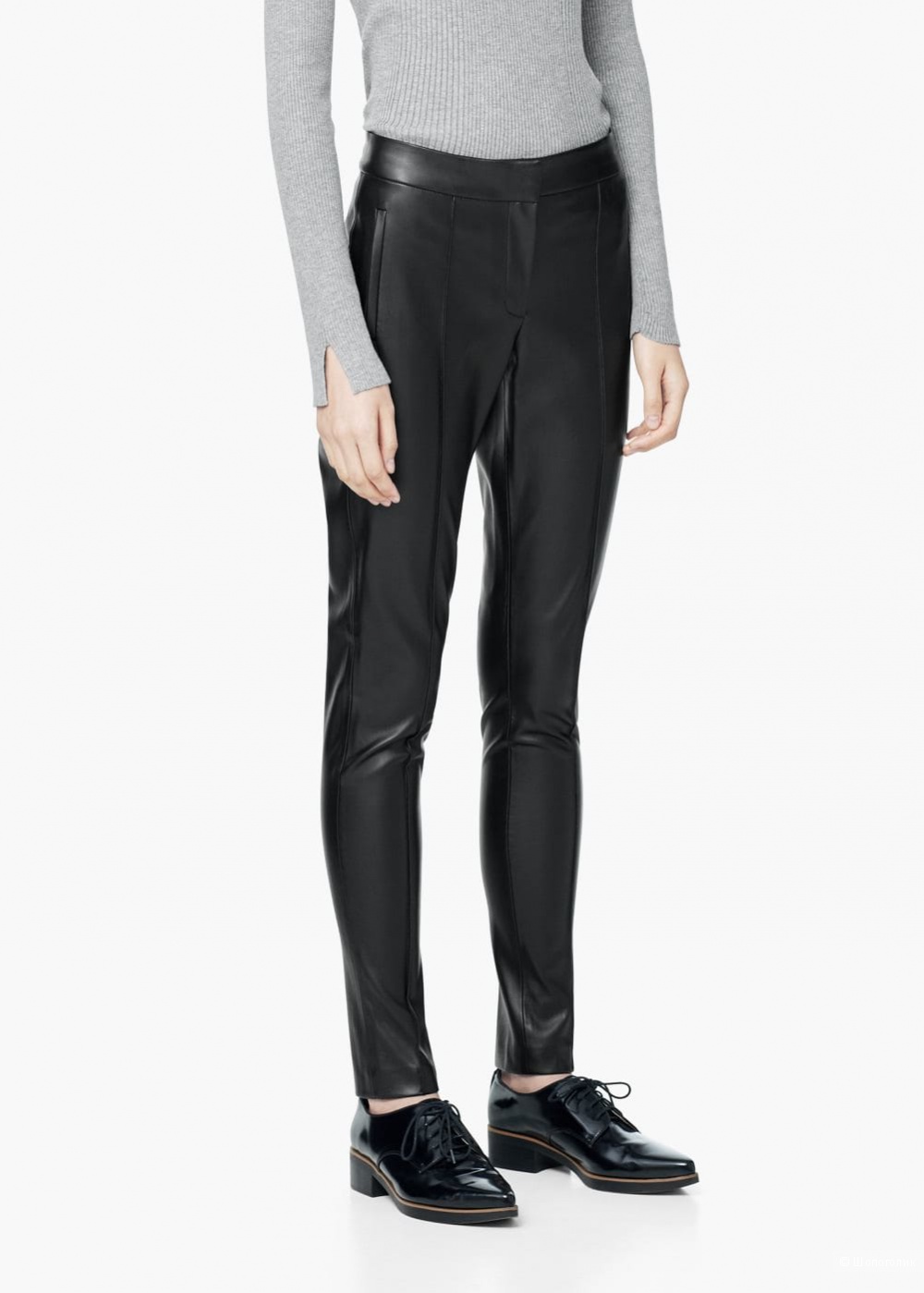 Новые Брюки Mango под кожу 46 - 48р.