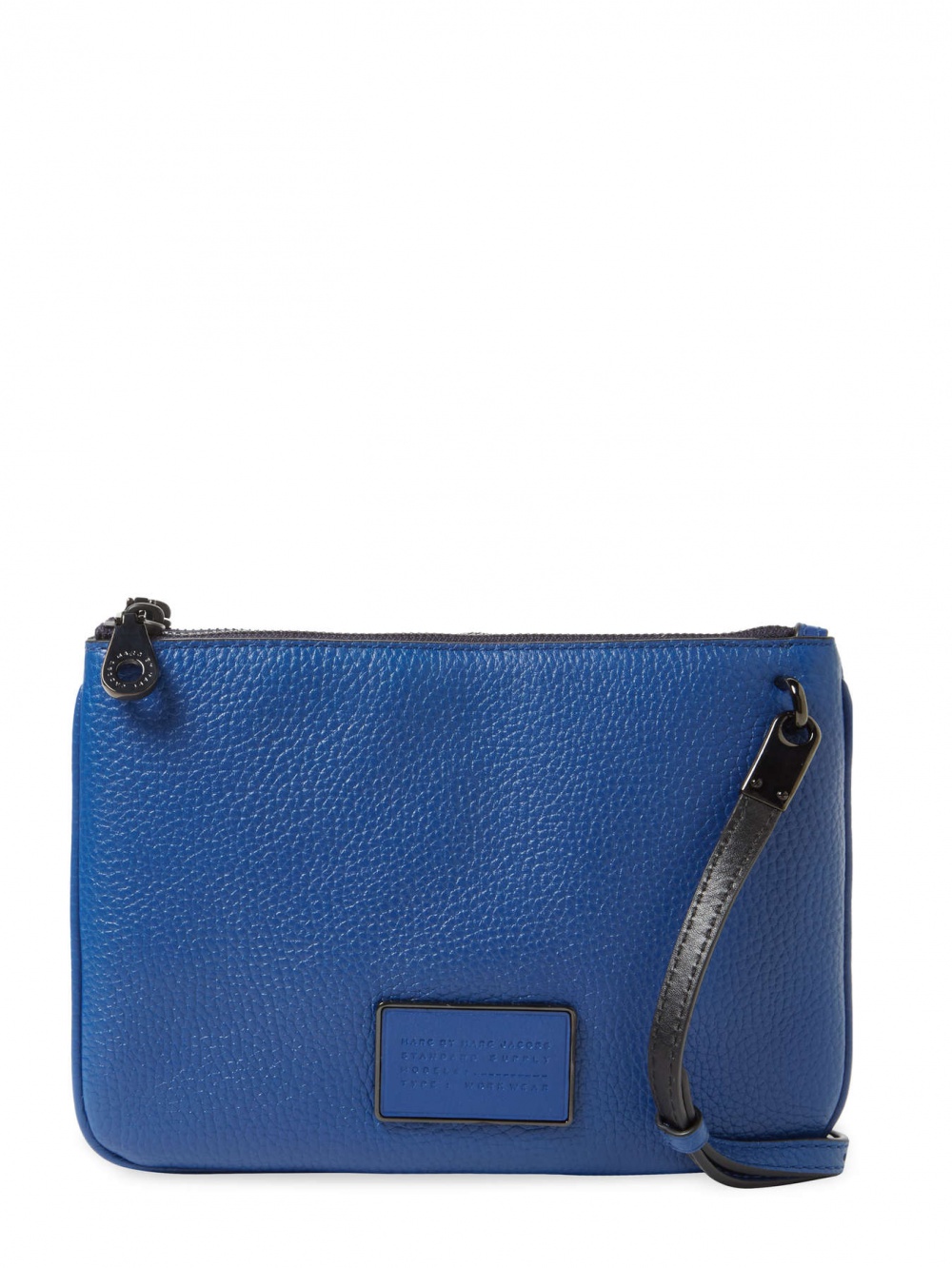 Сумка кроссбоди Marc by Marc Jacobs, модель Ligero Double Percy Leather Crossbody, синяя