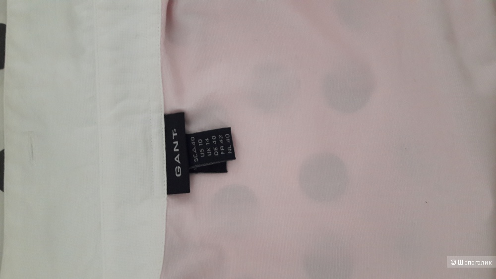 GANT: женская рубашка на запонках, оригинал, 40