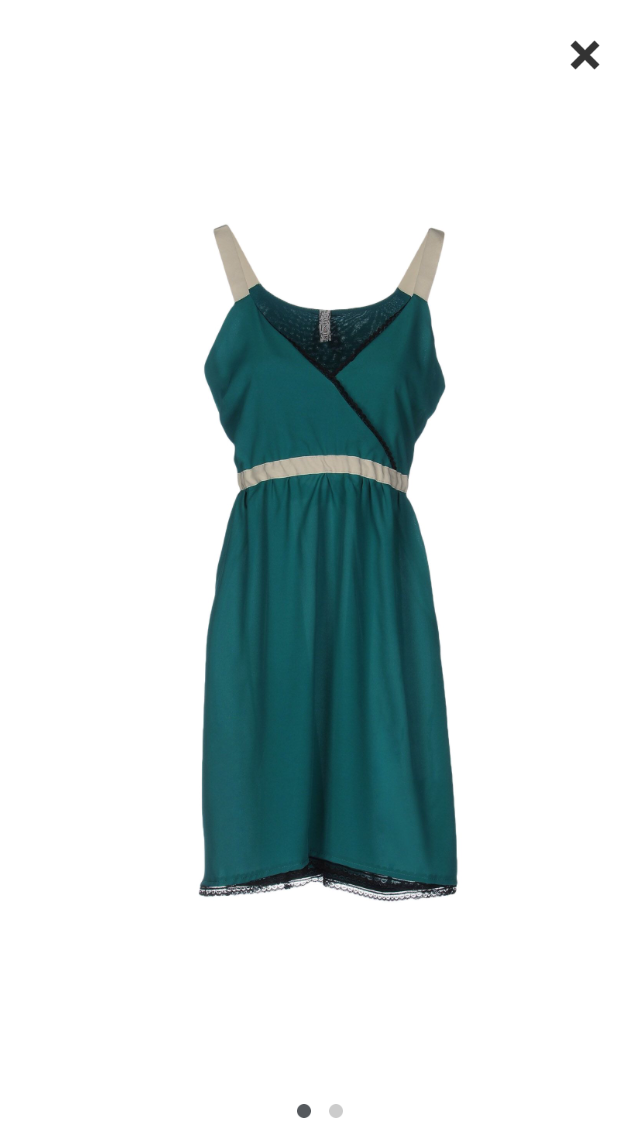 Платье CAFENOIR, цвет зеленый, размер М