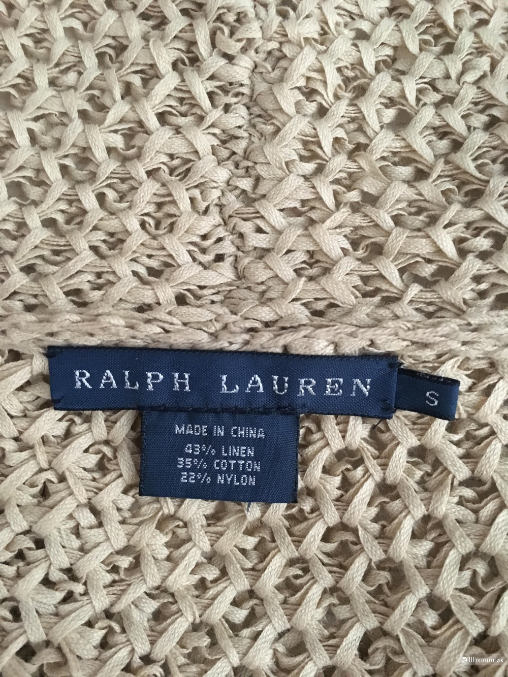 Пончо Ralph Lauren размер S