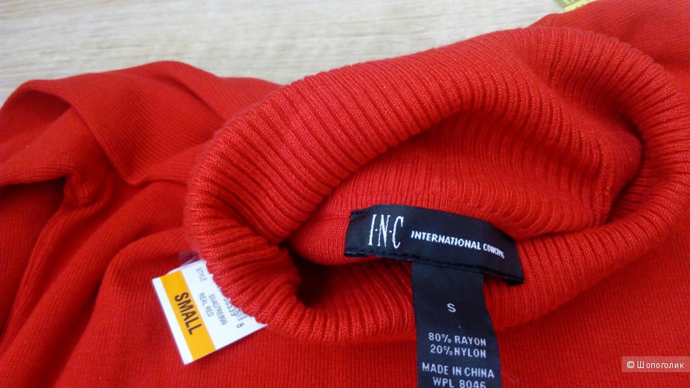 Платье -туника INC,размер S,красное