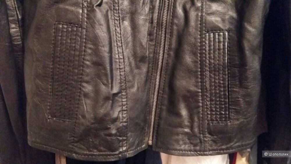 Новая Косуха из натуральной кожи Barneys Originals. 46р.