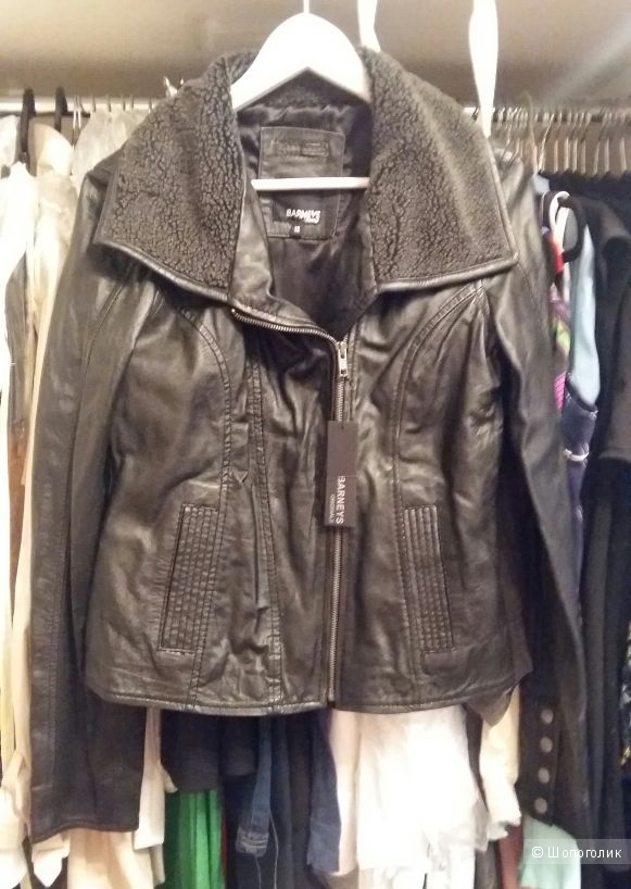 Новая Косуха из натуральной кожи Barneys Originals. 46р.