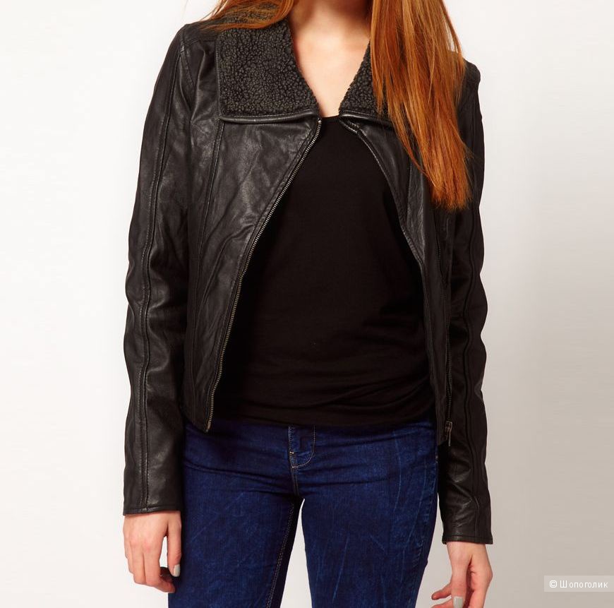 Новая Косуха из натуральной кожи Barneys Originals. 46р.