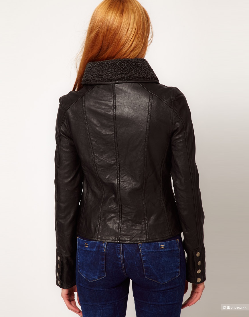 Новая Косуха из натуральной кожи Barneys Originals. 46р.