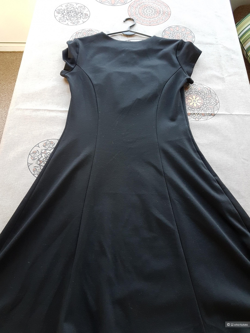 Черное платье р.48