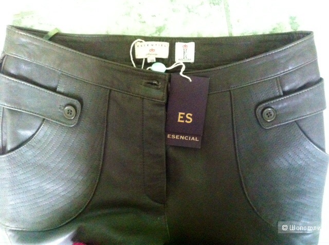 Кожаные брюки ESSENTIEL,38Fr(42it)44rus