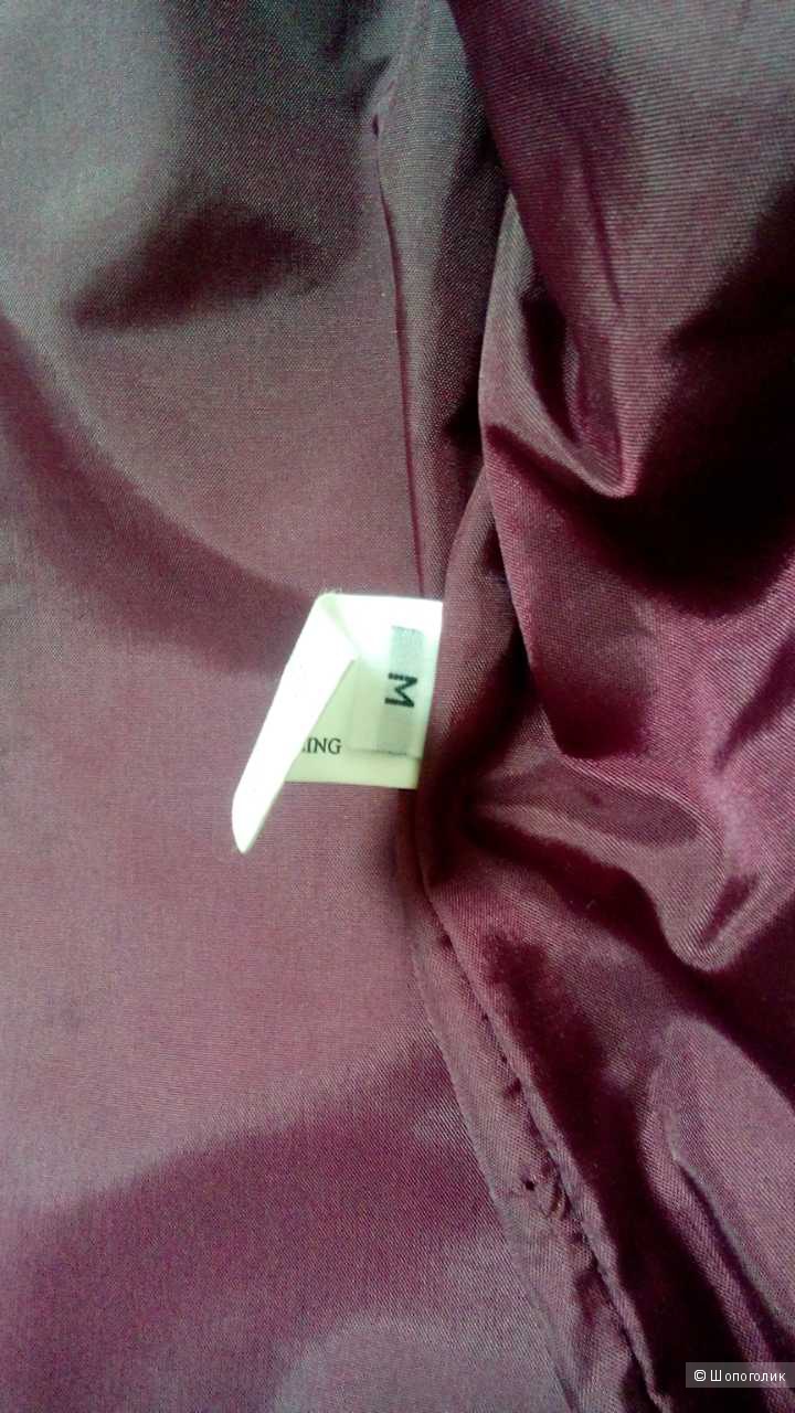 Куртка кожаная Closed винного цвета размер M