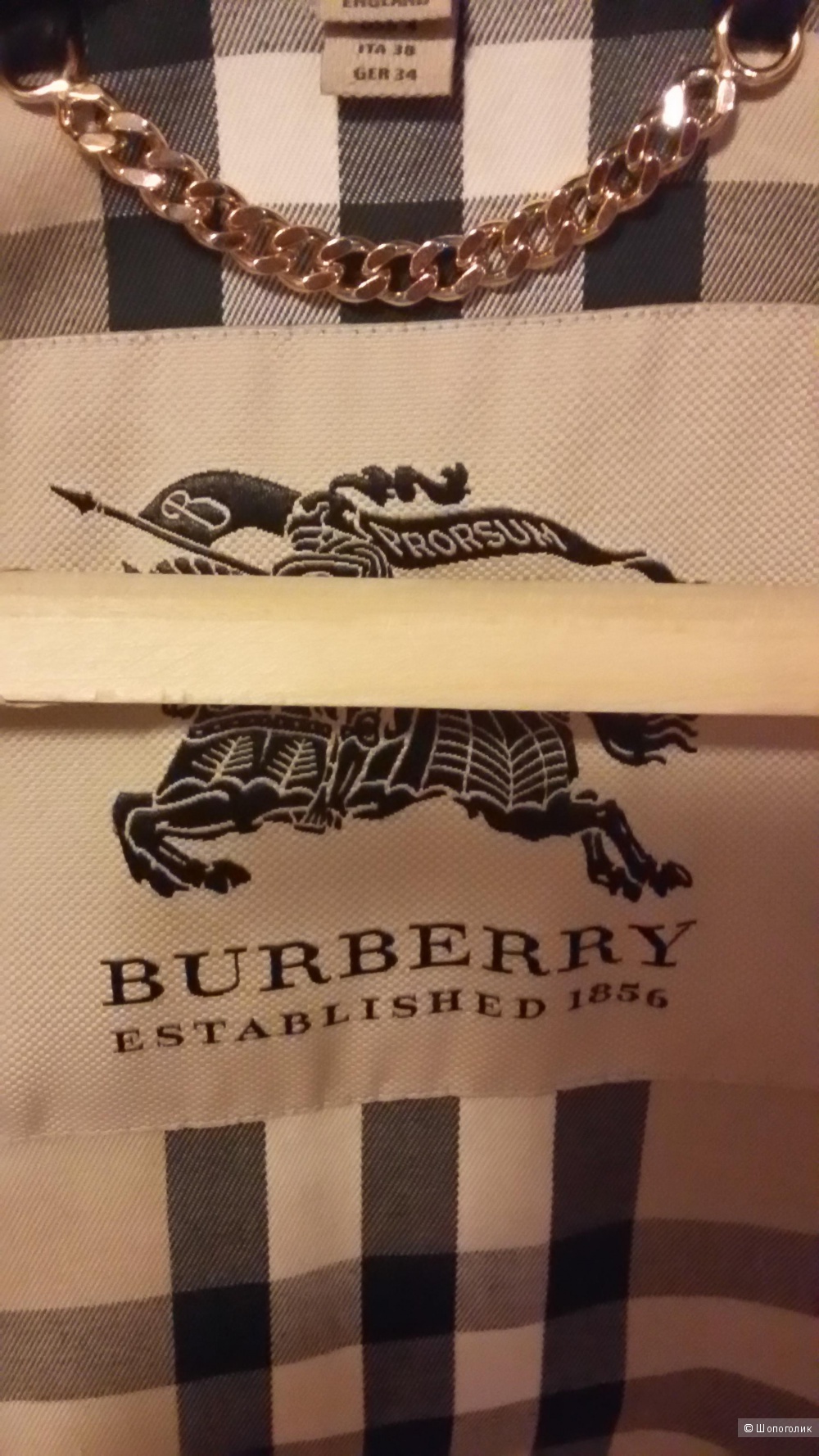 Шикарный тренч BURBERRY,оригинал,38It