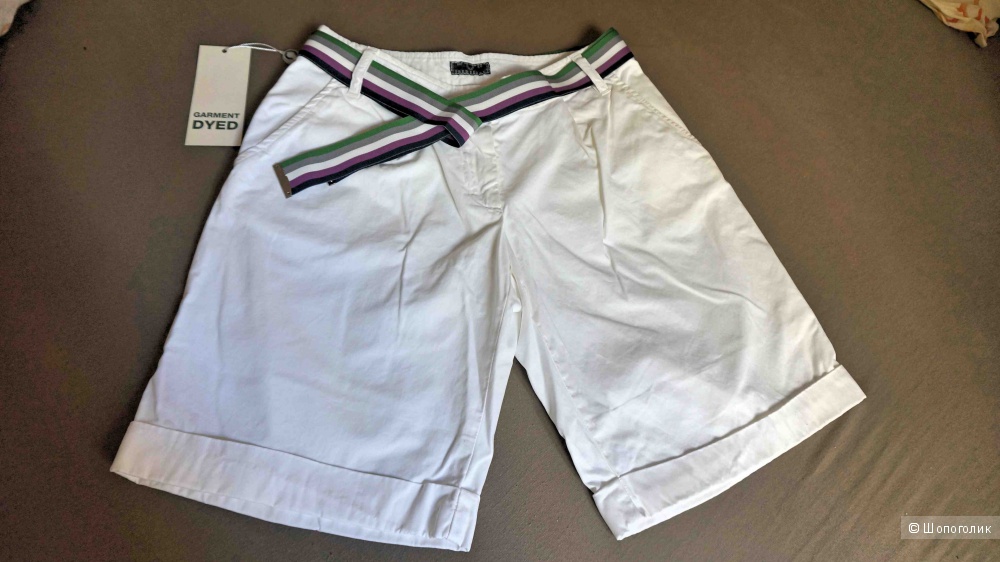 Женские белые летние шорты Fred Perry рос. 42 размер