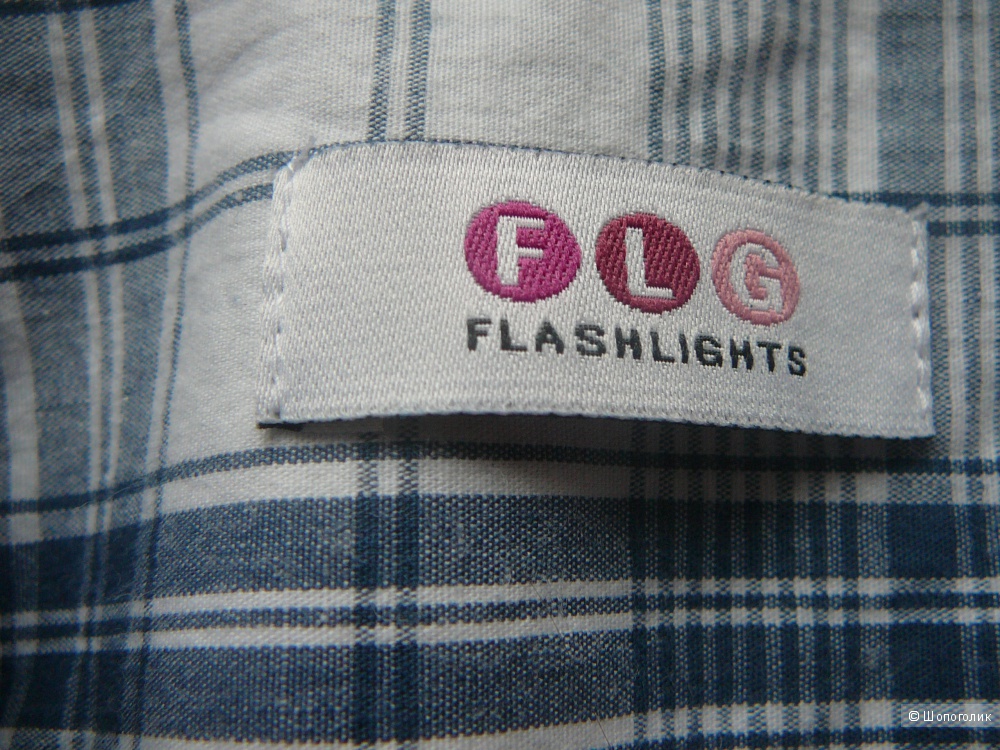 Рубашка в клетку FLG Flashlights Рос размер 42