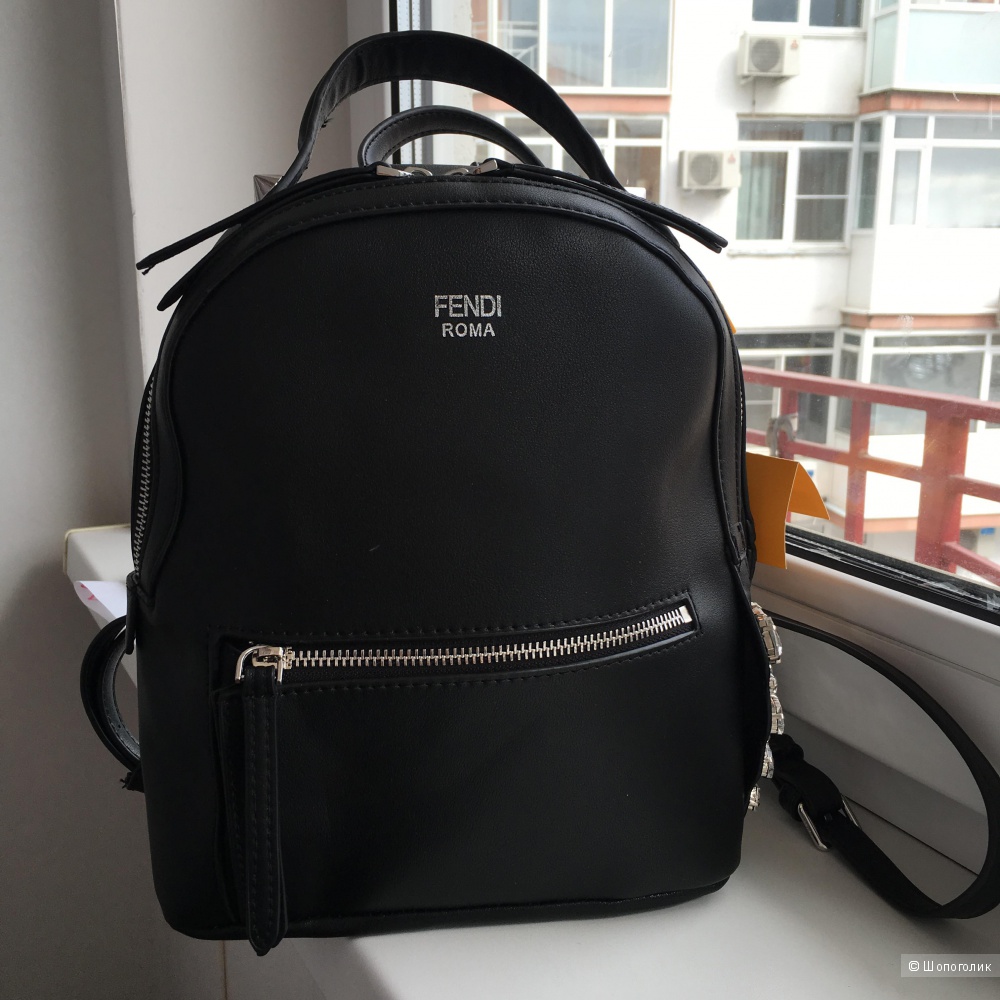 Fendi рюкзак из натуральной кожи