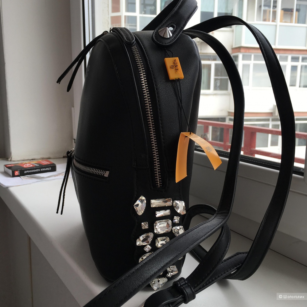 Fendi рюкзак из натуральной кожи