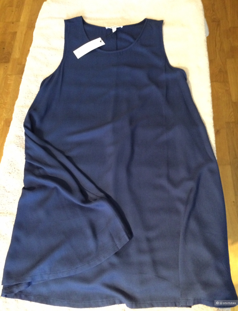Синее летнее платье мини BB Dakota, новое с бирками / M
