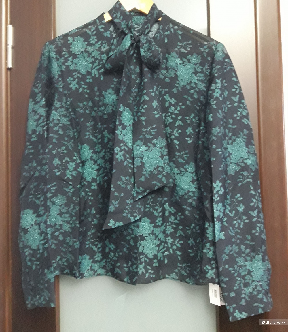 Блузка IRIS & INK, 100% шелк, 46 размер (12UK)