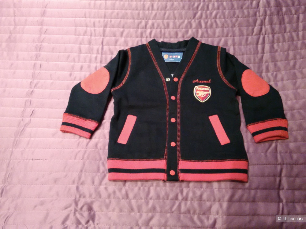 Детская фирменная одежда FC Arsenal на 9-12 мес, рост 75-80.