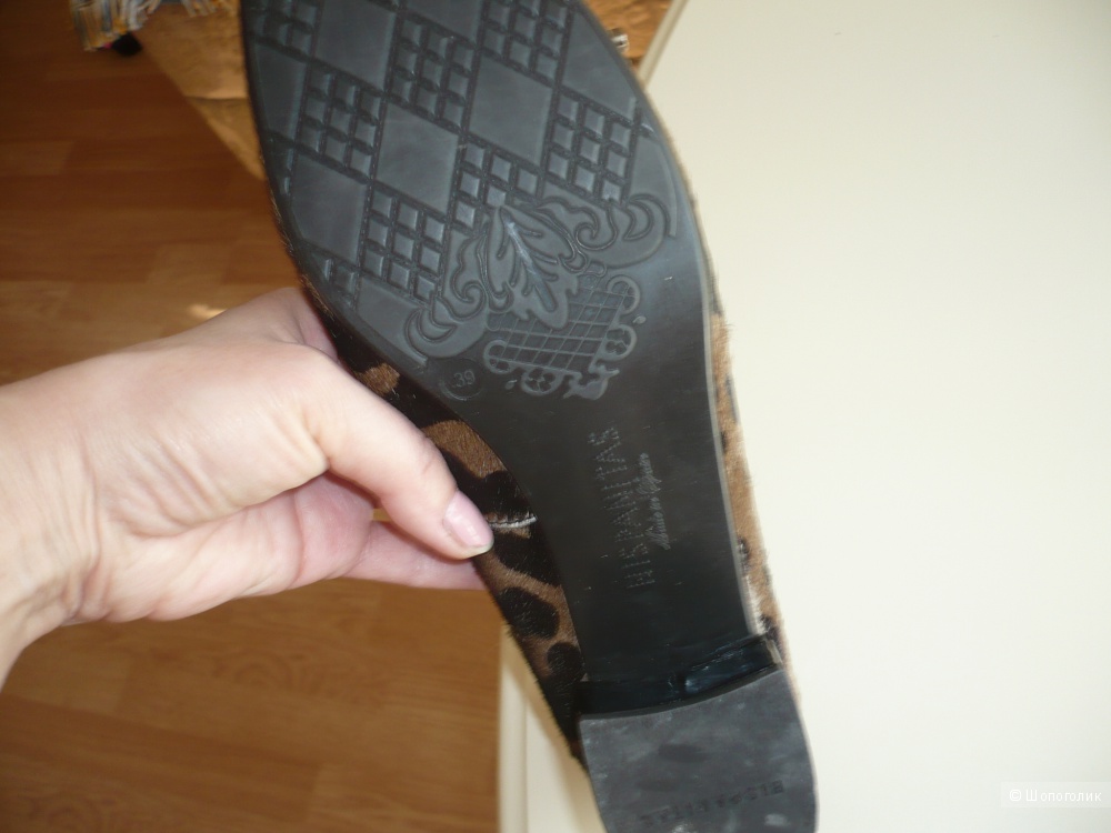 Новы туфли из меха пони, р. 39, бренд Hispanitas, Испания