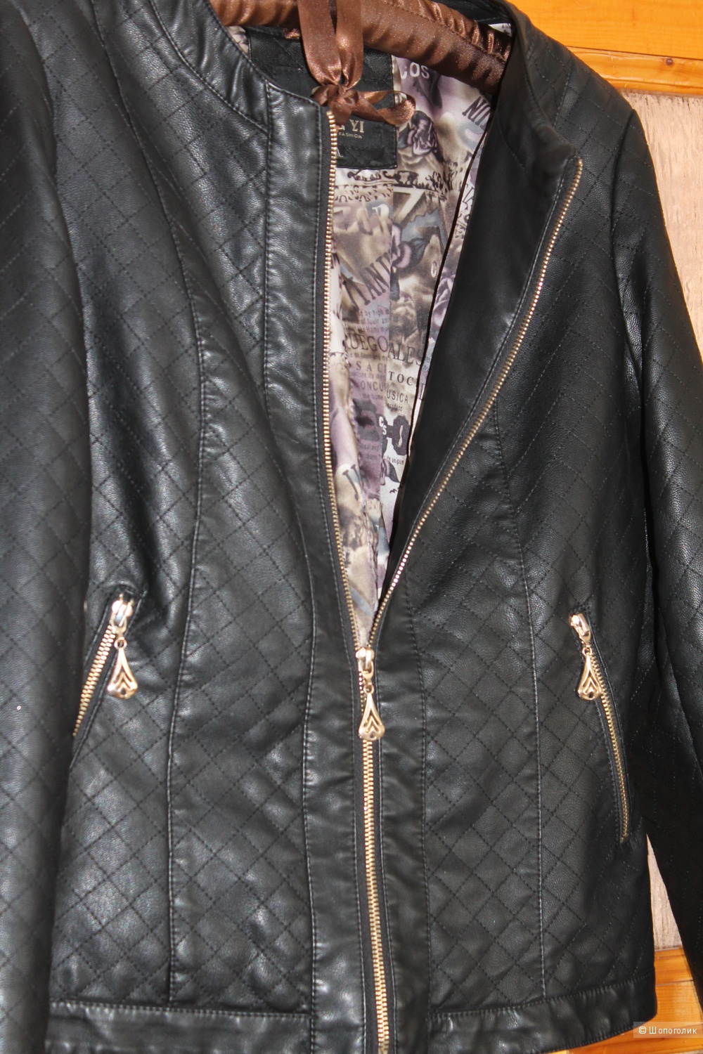 Куртка, цвет черный, размер 44-46