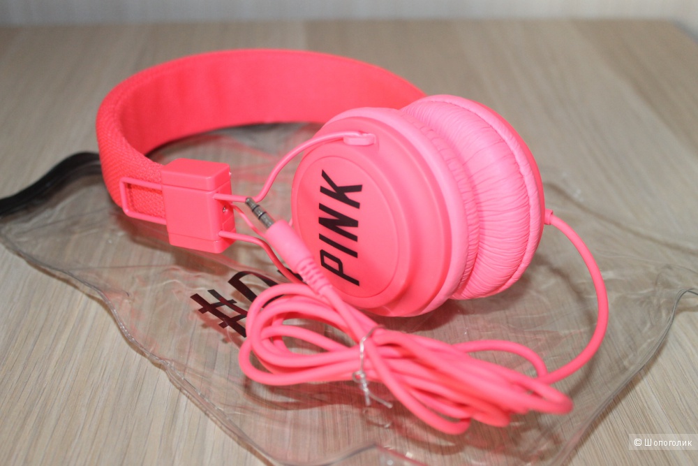 Накладные наушники Victoria secret dj headphones pink