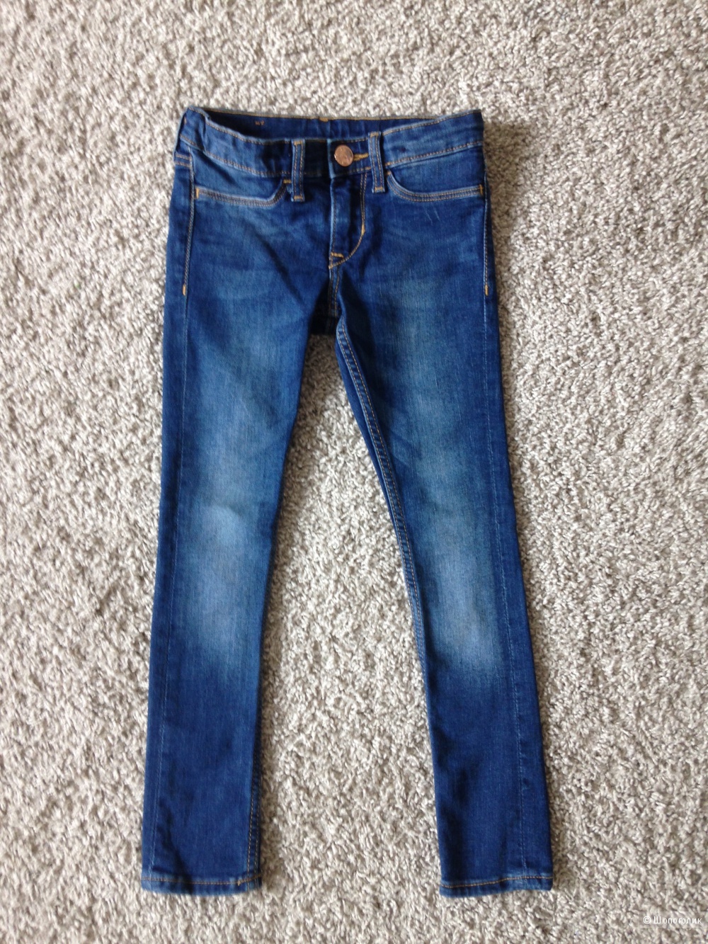 Новые джинсы H&M 110р для девочки