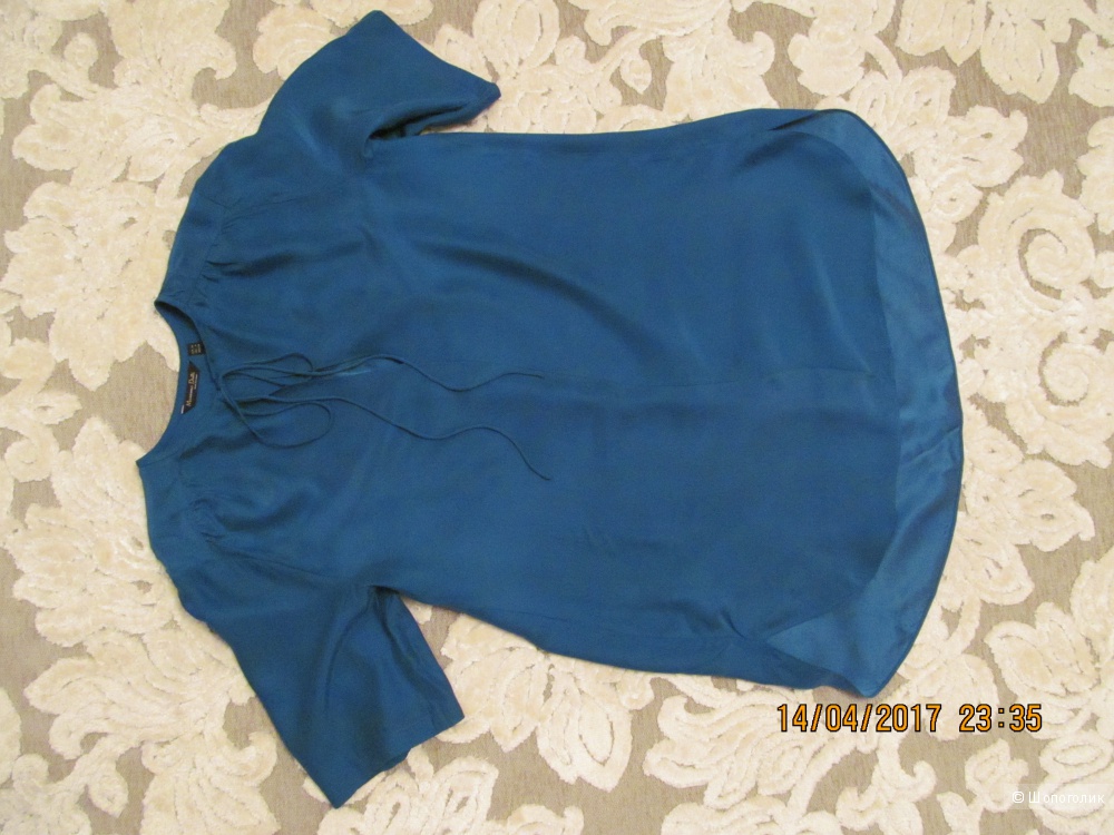 Блуза-туника шёлковая Massimo Dutti размер S