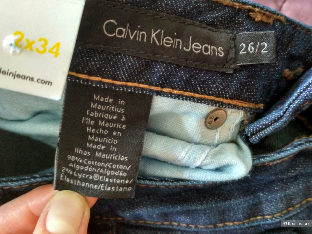 Новые джинсы Calvin Klein, 26/34