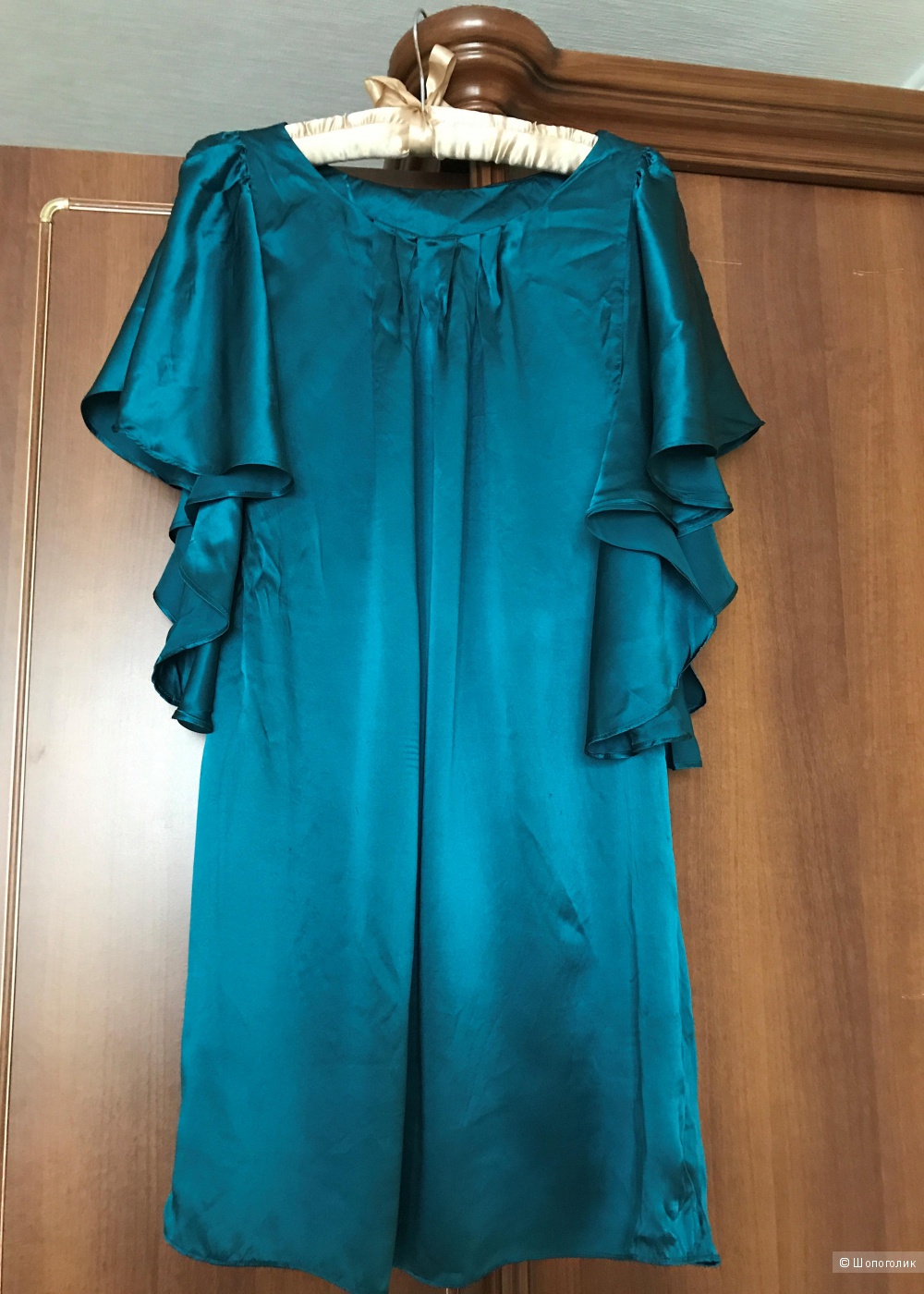 Шелковое платье-туника 44 рр