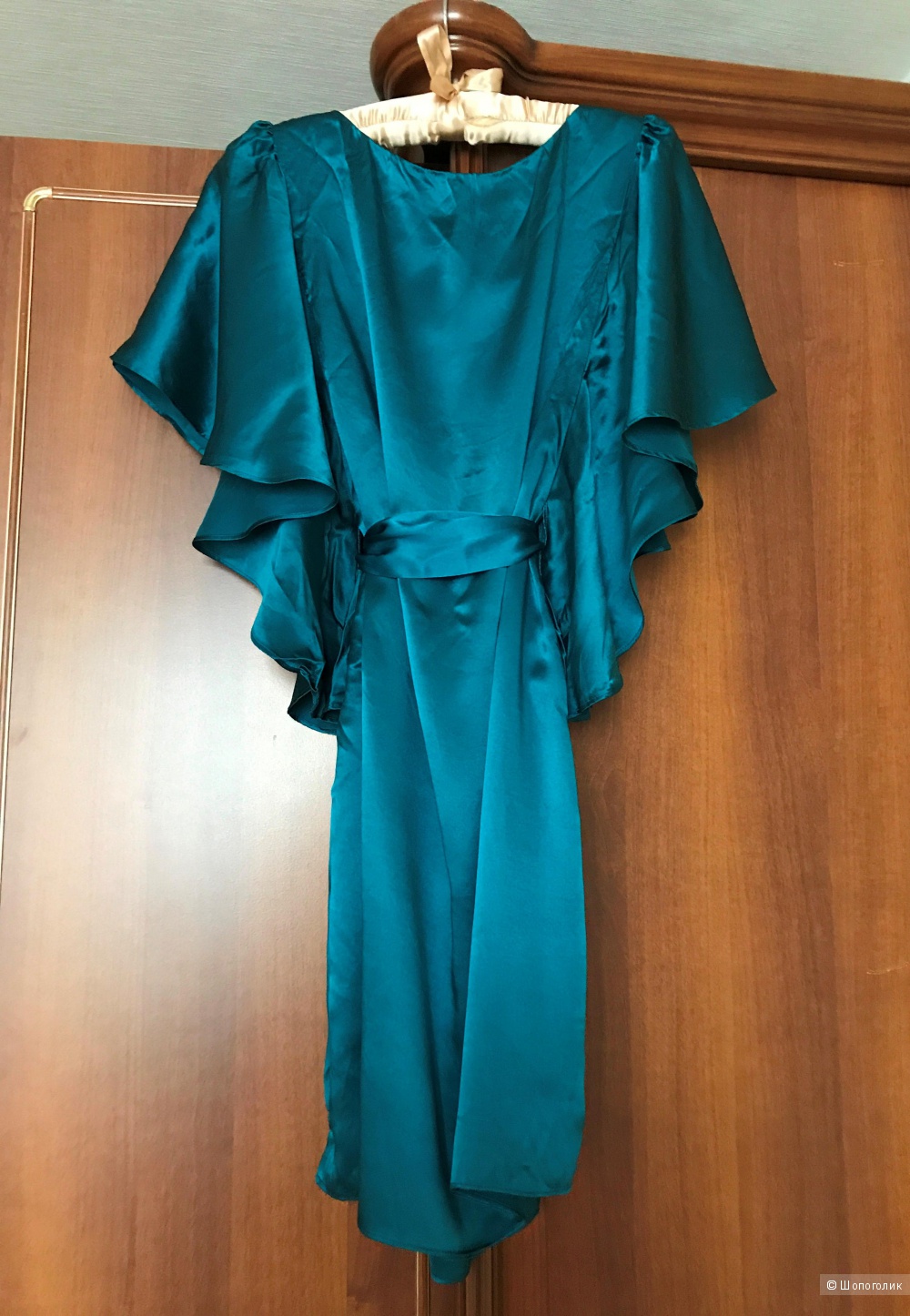 Шелковое платье-туника 44 рр