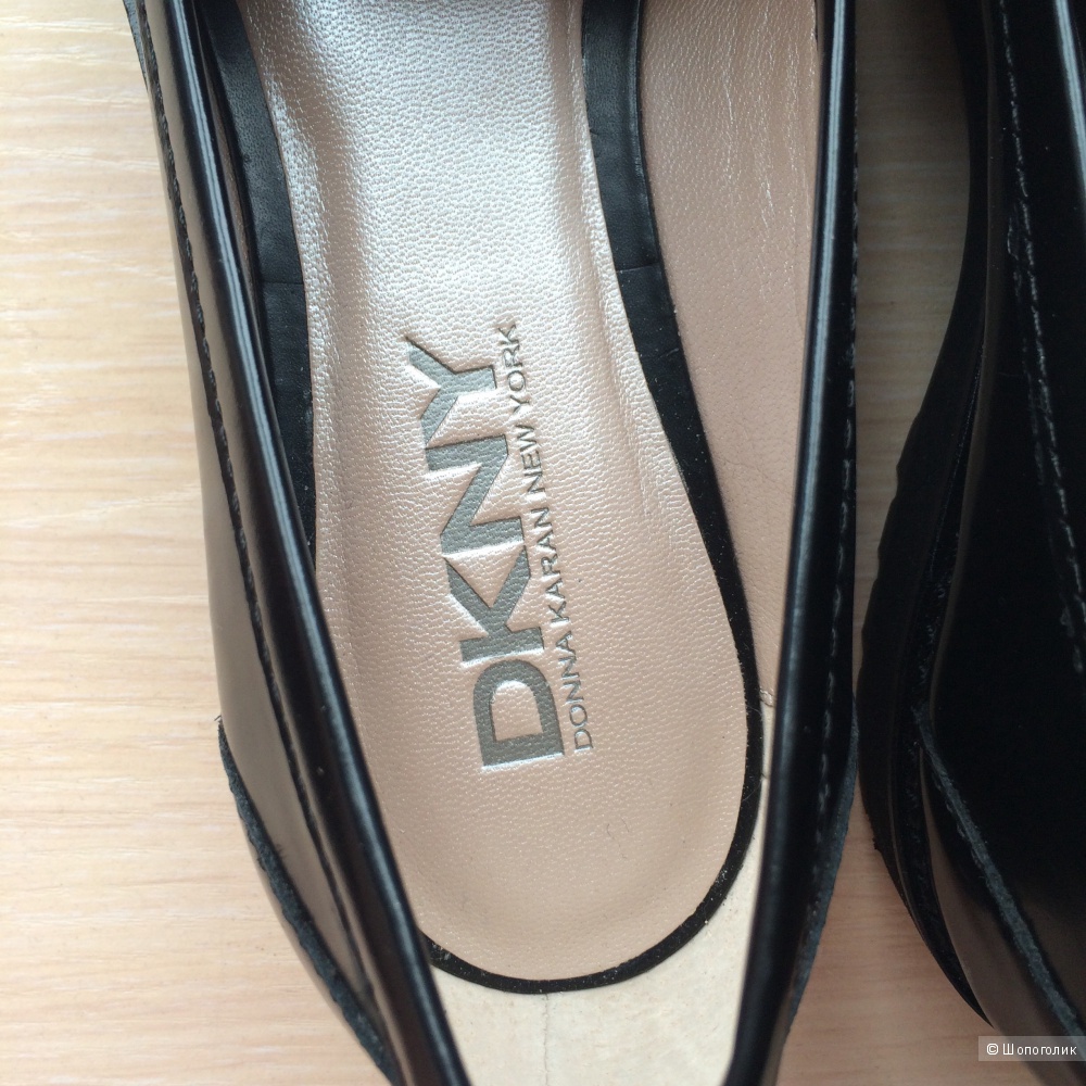 Кожаные лоферы DKNY, 37 размер