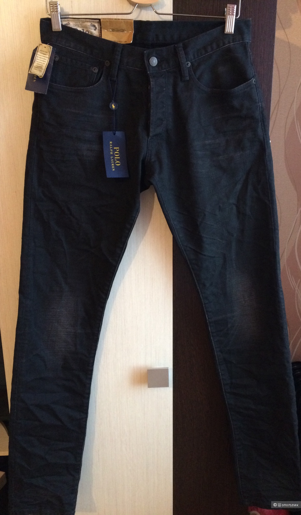 POLO RALPH LAUREN мужские джинсовые брюки 30-34.