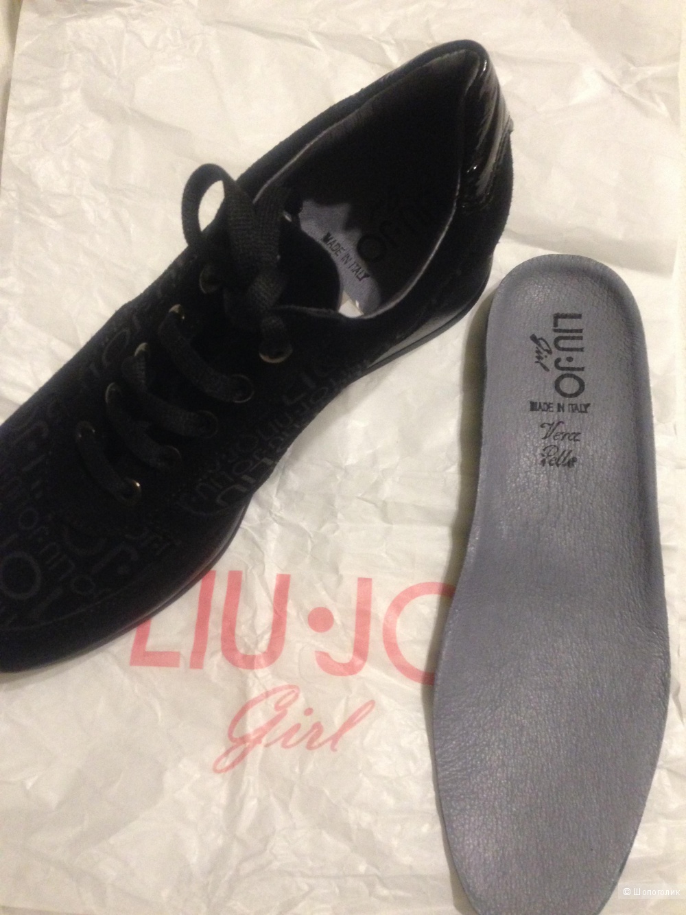 Новые брендовые кожаные туфли-сникерсы 37,5 р LIU-JO 2017  Италия оригинал