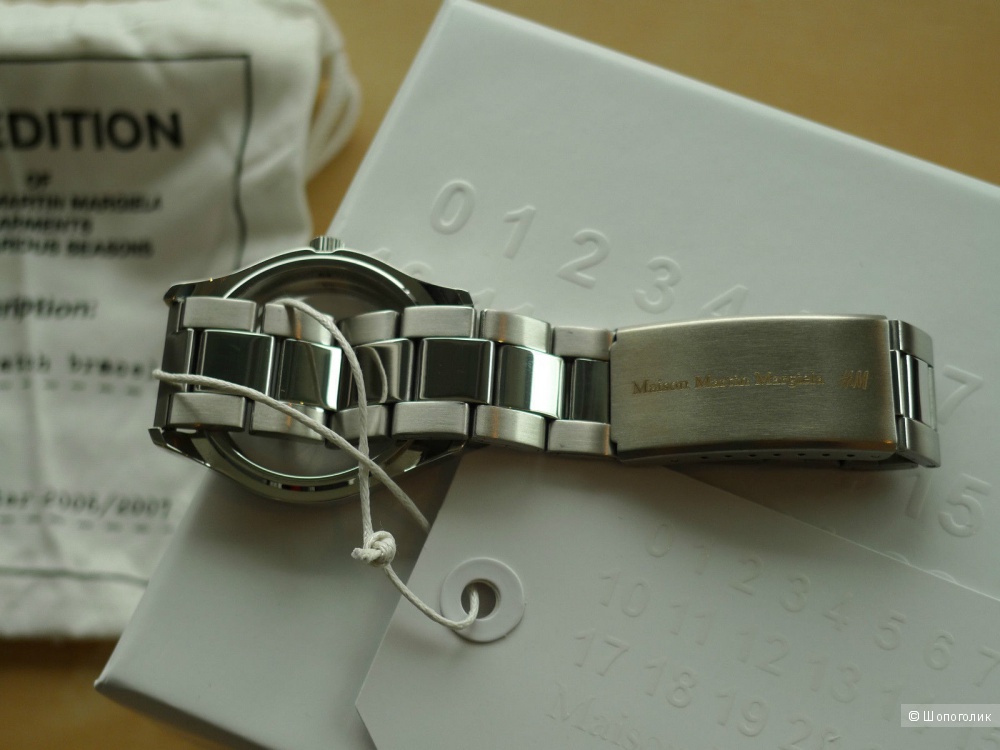 Новый браслет Maison Martin  Margiela "Безликие часы" оригинал