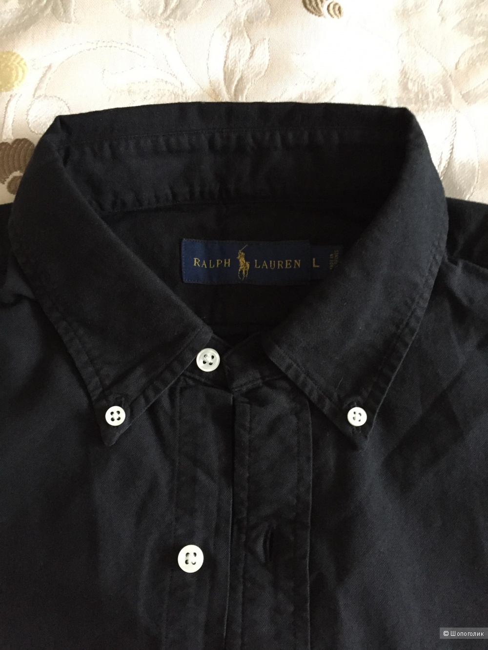 Новая рубашка Ральф Лорен на 52р (42ворот) L