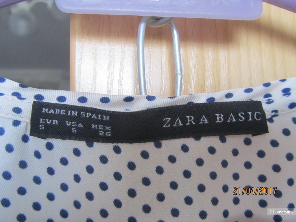 Новая блузка ZARA р.S