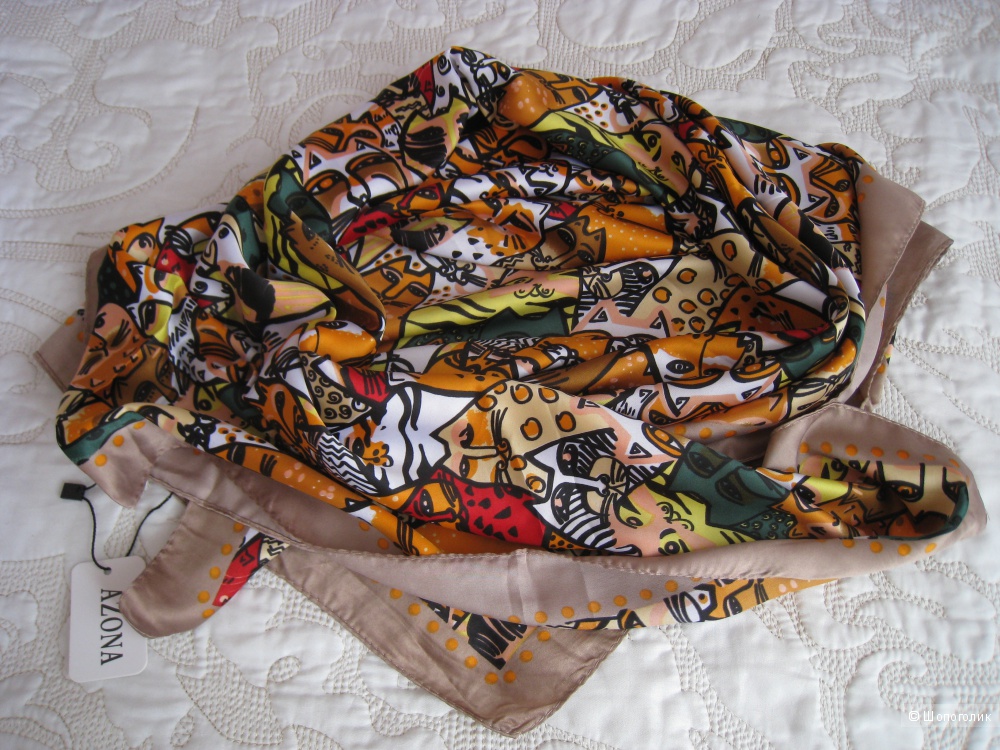 Шелковый платок Azona 89 x 89см