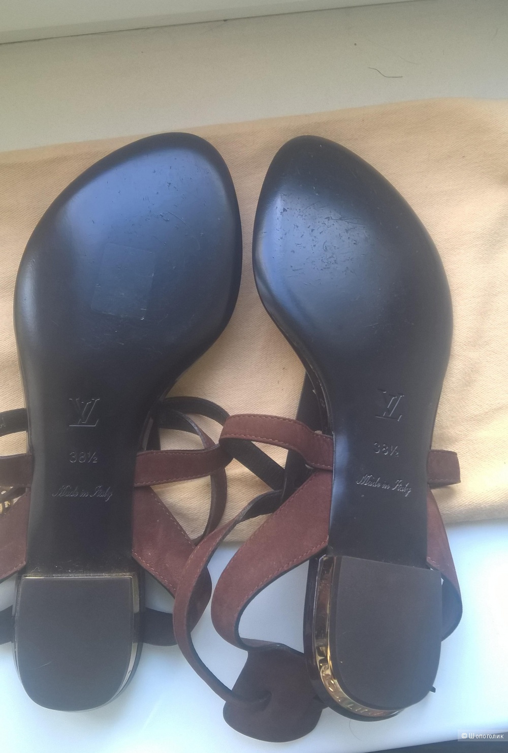 Сандалии Louis Vuitton 37,5-38