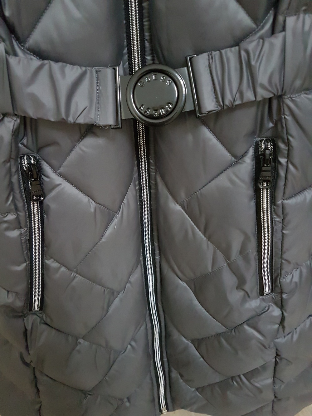 Guess утепленная куртка - пуффер, размер S (42-44)