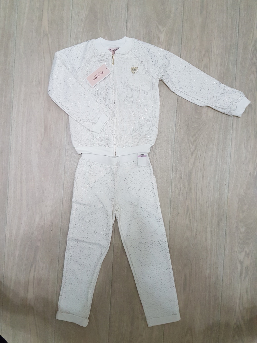 Juicy Couture костюм для девочки, на рост 114-122 см