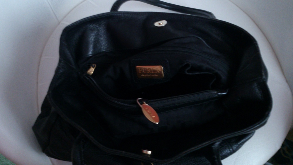 Сумка FURLA, черная, Италия