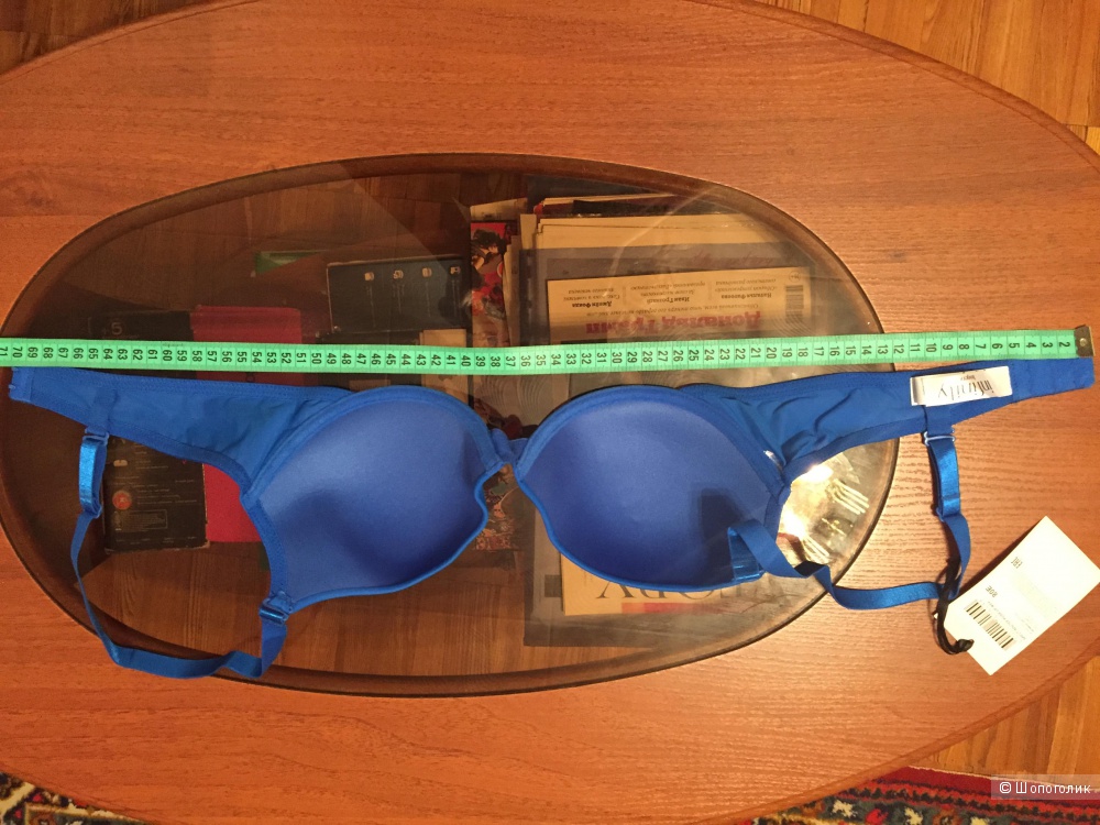 Бюстгальтер Push-up Infinity Lingerie р.80Е(=80D) Lira синий