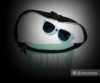Victoria's Secret PINK солнечные очки, бирюзовые