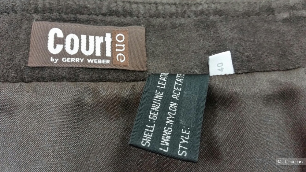 Замшевая юбка Court One by Gerry Weber 40 нем (46 русс)