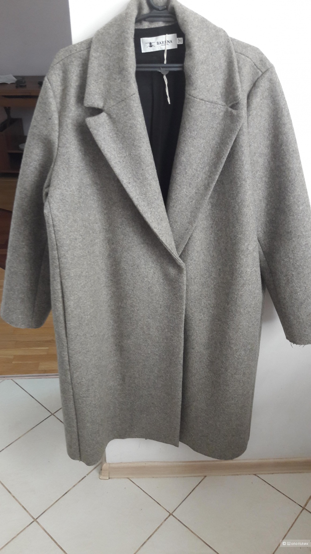 Новое пальто Barena 46 итал 100% шерсть оверсайз