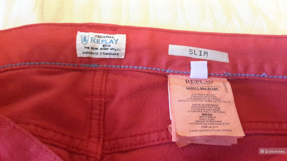 Подростковые джинсы Replay размер 14/166см