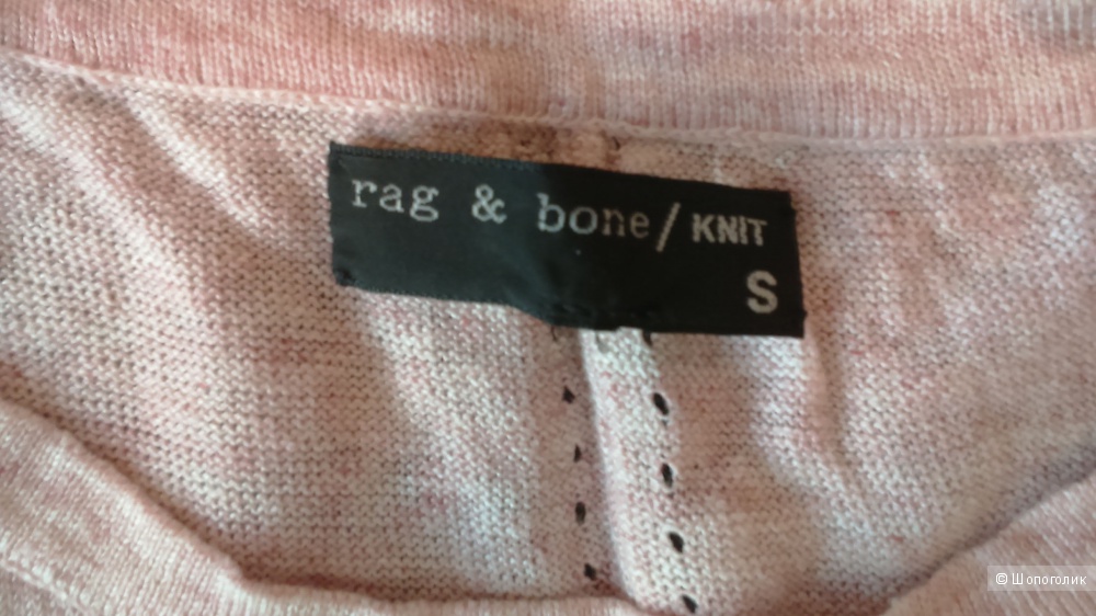 Пуловер легкий летний rag bone. б/у пару раз. р.. S